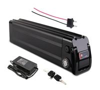 FREEDOH Batteria al Litio per Bici elettrica da 24V, 36V, 48V, 8Ah, 10Ah, 12Ah, 13Ah, 15Ah, 17,5Ah, 20Ah con Caricabatterie, Batteria Portatile per Motori da 150W a 900W,48v10ah