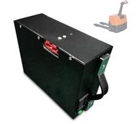 FREEDOH Batteria al Litio per carrelli elevatori elettrici da 24V e 20Ah, Pacco Batteria da 24 Volt per Camion con caricabatteria e Scheda di Protezione BMS per Motore da 500W.