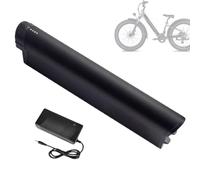 FREEDOH Batteria per Bici elettrica da 48V 8Ah 10,4Ah 12,8Ah 14Ah Batteria al Litio Integrata da 36V 13,2Ah 16Ah 17,5Ah con caricabatteria e Spia Luminosa per Motore da 0 a 700W,48v12.8ah