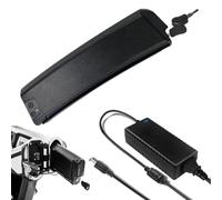 FREEDOH Batteria per Bici elettrica, Pacco Batteria al Litio da 36 V, batterie Curve da 48 V, 10,4 Ah, 12 Ah, 12,8 Ah, 13 Ah, 14 Ah per Motore da 0 a 700 W con Caricabatterie,48v12ah