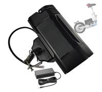 FREEDOH Batteria per ebike 36V 10.4Ah 14Ah Batteria agli ioni di Litio 48V 10.5Ah Batterie per Kit di conversione Motore 370W 500W con Caricabatterie,48v10.5ah