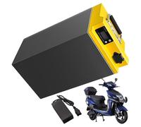 FREEDOH Batteria per Moto 48V 48V 20AH 22.5AH 27AH 31.5AH 40AH 50AH 55AH 58AH Batteria agli ioni di Litio per Motore 50-2800W con caricabatteria,48v55ah