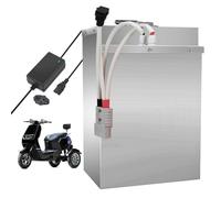 FREEDOH Batteria per Moto elettrica 48V 60V 72V LiFePO4 15Ah 20Ah 25Ah 30Ah 40Ah 45Ah 50Ah 52Ah con Caricabatterie per Motore 0-3000W,72v30ah