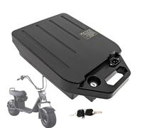 FREEDOH Batteria per Moto elettrica da 60V 16Ah 20,8Ah 23,2Ah 25,6Ah 26,4Ah 28Ah, Pacco Batteria al Litio Ricaricabile da 60 Volt per Motore da 500-1700W con Caricabatterie,60v16ah