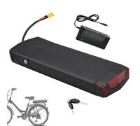 FREEDOH Batteria per Portapacchi Posteriore per Bici elettrica da 36V e 48V, 10,4Ah, 13Ah, 13,6Ah, 15Ah, 17Ah, Pacco Batteria al Litio per Motore da 200 a 700W con Caricabatterie,Xt60 48v13.6ah