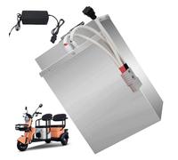 FREEDOH Batteria per Triciclo 48V 60V 72V Batteria al Litio Ferro fosfato 52AH 55AH 60AH 67AH per Motore 0-4400W con caricabatteria,48v67ah