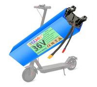 FREEDOH Pacco Batteria al Litio da 36 Volt, Batteria Rimovibile da 36 V, 4 Ah, 5 Ah, 6 Ah, 7,8 Ah, 9 Ah con Caricabatterie per Motore da 150 W, 200 W, 250 W, 300 W e 350 W.,36v9ah