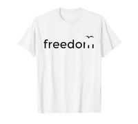 Freedom - Design di mentalità autonoma che vola via Maglietta