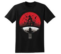 FREEDOM.DRRUI Itachi Mangekyou Sharingan Sasuke Uchiha T-Shirt Mens Unisex Tee Black L