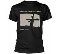 FREEDOM.DRRUI Jesus And Mary Chain April Skies Mens t Shirt Jesus & Mary Chain Personalised t Shirt Black M