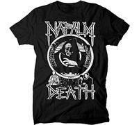 FREEDOM.DRRUI Men's Napalm Death Live Corruption T Shirt Size Black M