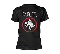 FREEDOM.DRRUI Zoals Dri 'Skanker' T Shirt - D.R.I. Black L
