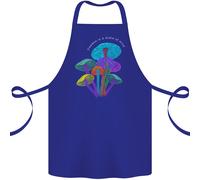 Freedom È Un Stato Di Mind Magico Funghi Cotone Grembiule 100% Biologico