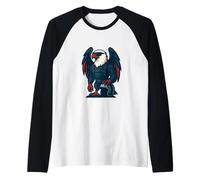 Freedom Eagle Forza della Open Highway Maglia con Maniche Raglan