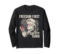 Freedom First Safety Terzo Alexander Hamilton 4 luglio Maglia a Manica