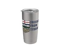 Freedom from Tyranny - Alberta Independence Canada 2026 Bicchiere termico in acciaio inox doppia parete