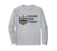 Freedom from Tyranny - Alberta Independence Canada 2026 Maglia a Manica