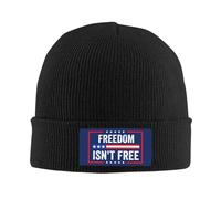 Freedom Isn't Free 4Th of July Patriotic Donna Uomo Watch cap Leggero Berretto Invernale Morbido Berretto per Corsa Calcio Sci