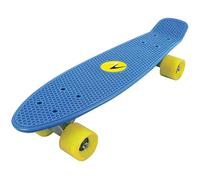 Freedom Nextream Skateboard 4 colori durevole tavola sportiva e ruote (blu - giallo)