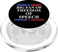 Freedom of Speech Protest Big Fan of Free Speech Free Press PopSockets PopGrip per MagSafe