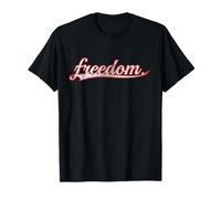 Freedom Patriotic Liberty Advocate Vintage Varsity Maglietta