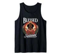 Freedom & Pride Proud Black Women Blessed Juneteenth Canotta