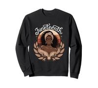 Freedom & Pride Proud Black Women Blessed Juneteenth Felpa