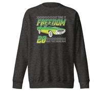 Freedom Tune It 20 Make That Engine Roar Classic Cars Felpa unisex per adulti, Carbone Heather, XL