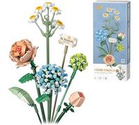 Freefire Kit di costruzione di bouquet di fiori, adulto botanical Collection Set, accessori decorativi creativi per la casa (680 pezzi)