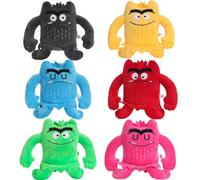Freefire Peluche Mostro Emozioni, Risorse Emotivi, Set di 6 Peluche Blu Triste E Giallo Felice per Compleanno O Decorazione Festiva per Bambini 3+, Ragazze.