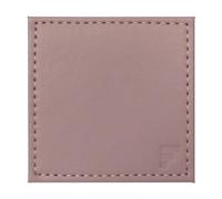 FreeForm - Set di 4 sottobicchieri Duo in similpelle, moderni, eleganti, contemporanei, rettangolari, grandi, lisci, adatti al microonde, lavastoviglie, vassoio, piatto
