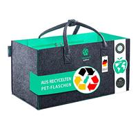 freegreen® GERMANY Borsa per la spesa realizzata con bottiglie in PET riciclate I 100% sostenibile ed ecologica I Innumerevoli usi come cestino per la spesa I Cestino per la legna da ardere