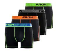 FREEGUN Aktiv Boxer Fgwakt/1bmx4 Boxer Corti Uomo (Pacco da 4)