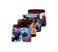 FREEGUN Boxer Bambino Heroes, Slip Ragazzo Traspirante, Elastico e Morbido (Set di 3), Taglia 10/12 Anni