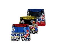 FREEGUN Boxer Bambino Mario Kart, Slip Ragazzo Mario, Morbido e Comodo (Set di 3), Taglia 12/14 Anni