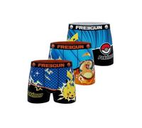 FREEGUN Boxer Bambino Pokémon, Slip Ragazzo Pikachu e Charizard (Set di 3), Taglia 10/12 Anni