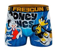 FREEGUN | Boxer da uomo con stampa Looney Tunes | Slip in microfibra | Boxer comodi e traspiranti | per uso quotidiano | Completa un look urbano, multicolore, XXL