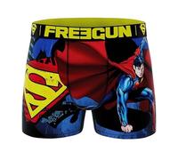 Freegun Boxer da Uomo DC Comics Superman DC25 Big - Intimo Comodo e Divertente con Il Design più iconico dei Supereroi