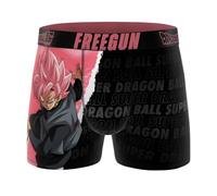 FREEGUN Boxer da uomo Dragon Ball Super, Black Goku Dbs14, M