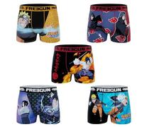 FREEGUN Boxer da uomo Naruto, Confezione da 5 Ns6, M