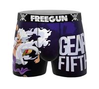 FREEGUN Boxer da uomo One Piece, Gear 5 Viola Op8, M