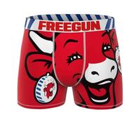 FREEGUN Boxer Uomo Cotone La Mucca Che ride, Grande 3, L