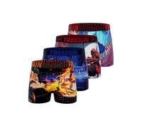 FREEGUN Boxer Uomo Heroes, Slip Uomo, Traspirante e Ultra-Morbido (Set di 4), Taglia 2XL