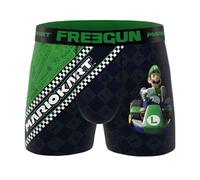FREEGUN Boxer Uomo Mario Kart, Luigi Smk7, M