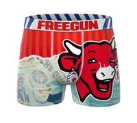 FREEGUN Boxer Uomo Microfibra La Mucca Che ride, Vintage 3, XXL