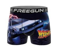 FREEGUN Boxer Uomo Microfibra Torna al Futuro, Fly, M