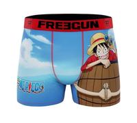 FREEGUN Boxer Uomo One Piece (M, Team Luffy OP4), Team Luffy Op4, M