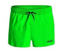 FREEGUN Costume da Bagno da Uomo, Spiaggia, Pantaloncini da Bagno, Asciugatura Rapida, Confortevole con Tasche, Verde Fluo, 12 Mesi