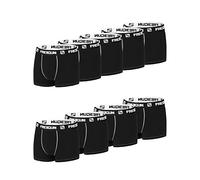 FREEGUN Fg/Sol/Am/1/Pk9 Boxer Corti, Nero, XL (Pacco da 9) Uomo
