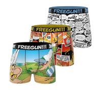 Freegun Fgast/1/Bm/Pk3/01 - Boxer da Uomo, Confezione da 3, Blu 04, M